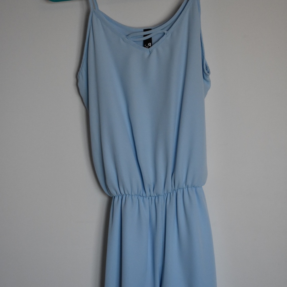 Blue romper